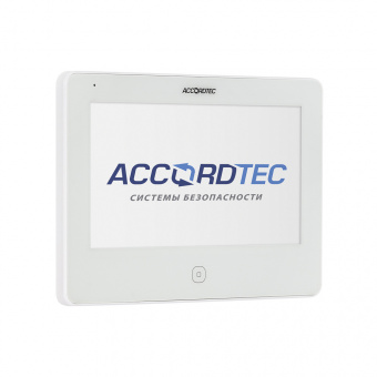 картинка Монитор Accordtec AT-VD 770W WH от магазина Охранных систем и видеонаблюдения