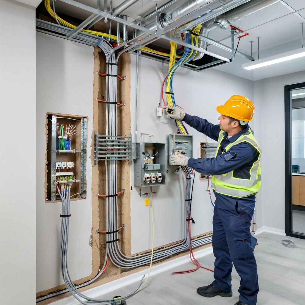 Канализация кабелей и штробление: технологии прокладки кабеля