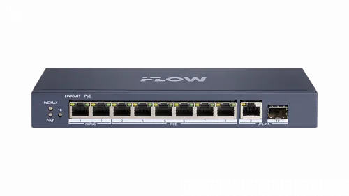 картинка Сетевой коммутатор iFLOW F-SW-EU610HPOE-V от магазина Охранных систем и видеонаблюдения