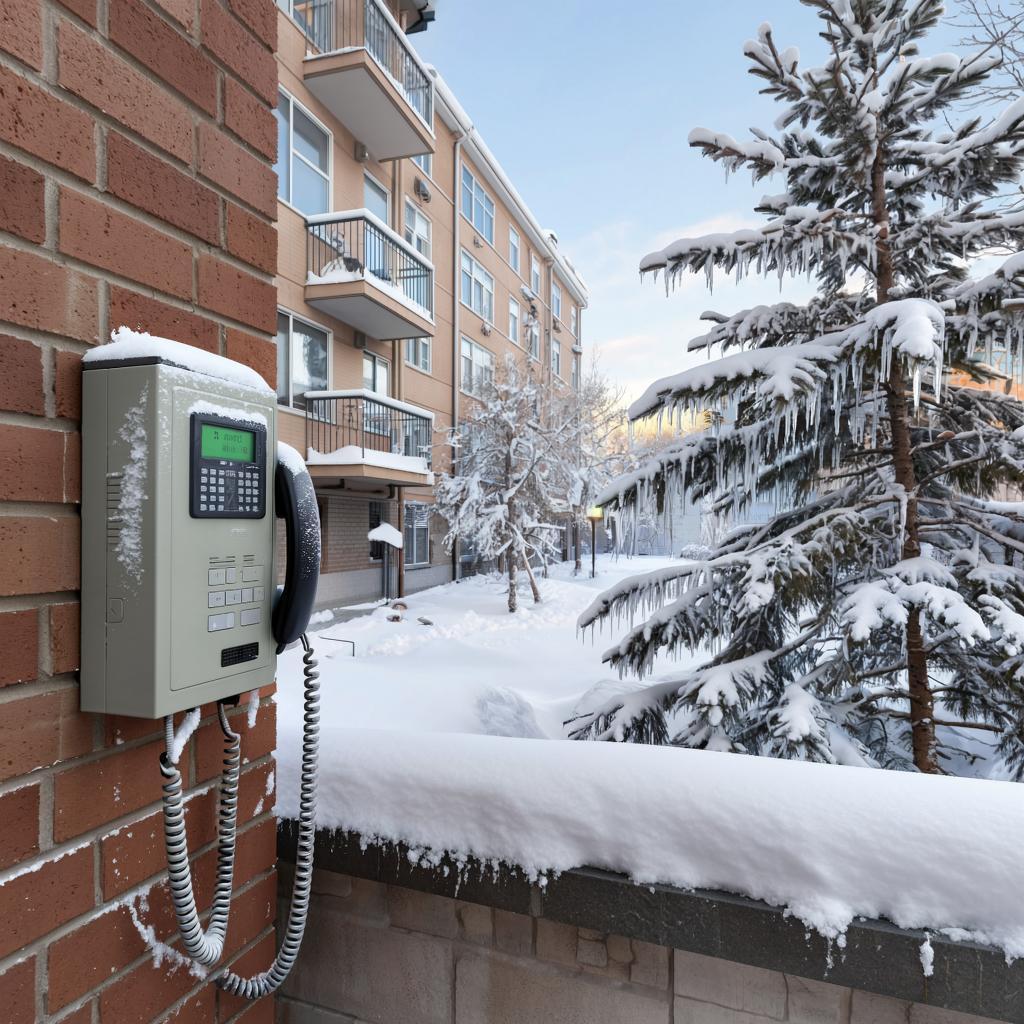 Аккумуляторы и мороз: как видеодомофоны работают в холоде