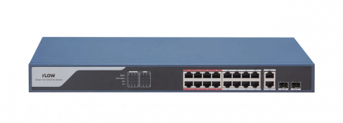 картинка PoE коммутатор 16 портов F-SW-EM418POE-VM от магазина Охранных систем и видеонаблюдения