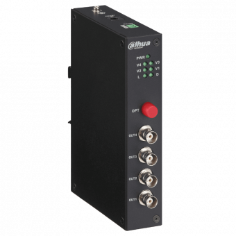 картинка Оптоволоконный передатчик Dahua DH-PFO2410T от магазина Охранных систем и видеонаблюдения