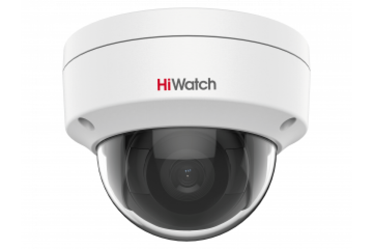 картинка HiWatch DS-I202(E)(4mm) IP камера  купольная от магазина Охранных систем и видеонаблюдения