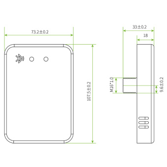 картинка Радар TRASSIR TR-RC10 от магазина Охранных систем и видеонаблюдения