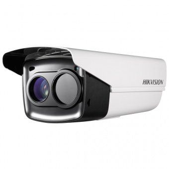 картинка Уличная сетевая камера-цилиндр Hikvision DS-2TD2235D-50 с тепловизионным модулем и ИК-подсветкой от магазина Охранных систем и видеонаблюдения