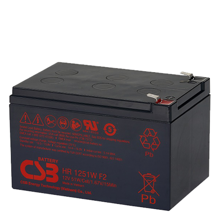 картинка Аккумулятор HR1251W F2 CSB от магазина Охранных систем и видеонаблюдения
