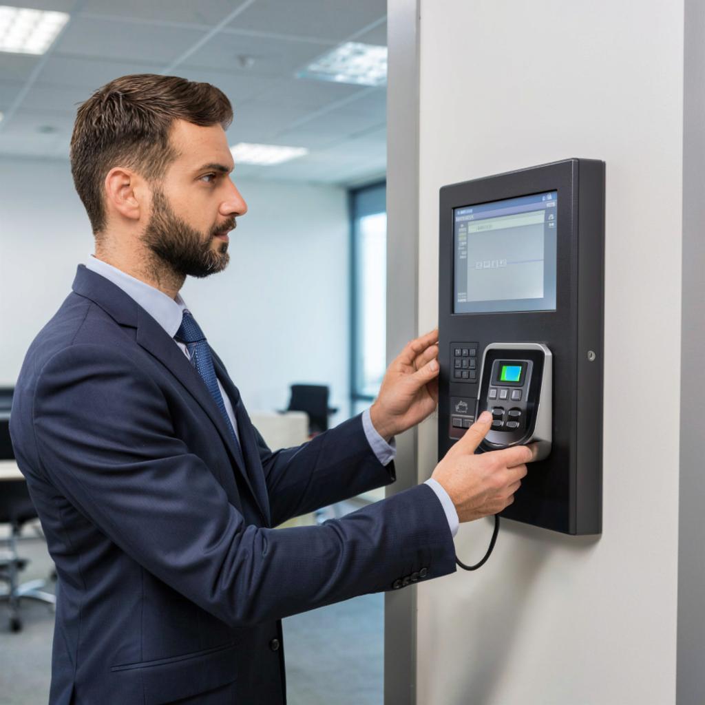 Установка биометрического считывателя отпечатков пальцев: настройка и безопасность