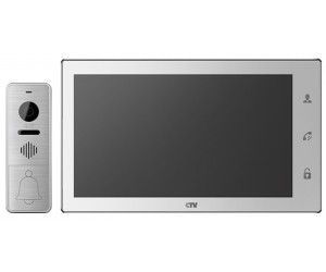 картинка CTV-DP4106AHD W Комплект цветного видеодомофона  формата AHD  белый от магазина Охранных систем и видеонаблюдения