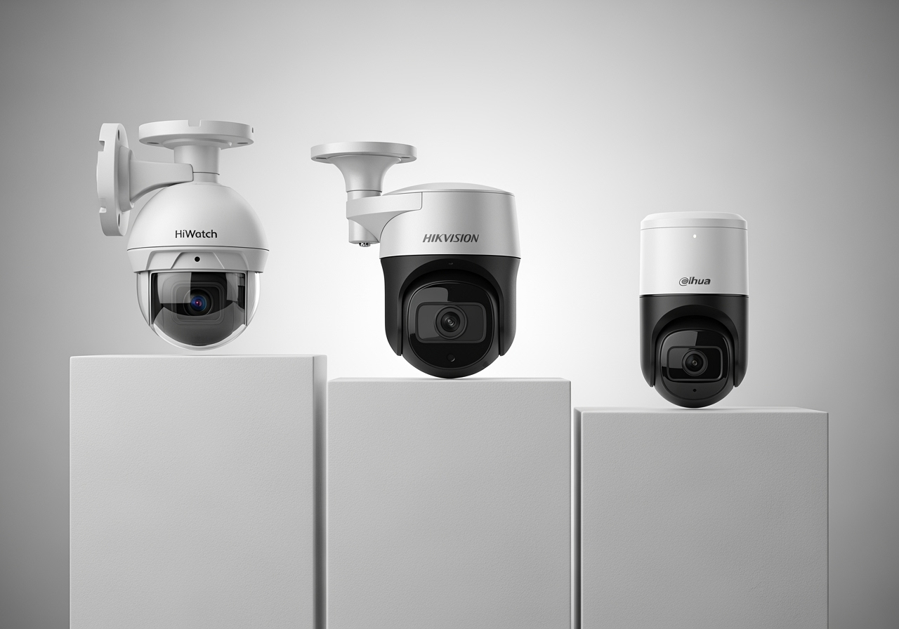 HiWatch vs Hikvision vs Dahua: честное сравнение камер видеонаблюдения