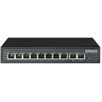 картинка PoE-коммутатор Osnovo SW-21000/A (120W) от магазина Охранных систем и видеонаблюдения