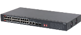 картинка Dahua DH-S3226-24ET-240 неуправляемый коммутатор с РоЕ от магазина Охранных систем и видеонаблюдения