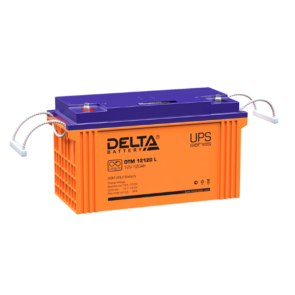 картинка DELTA battery DTM 12120 L от магазина Охранных систем и видеонаблюдения