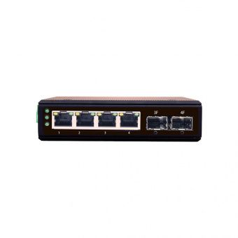 картинка PoE-коммутатор Osnovo SW-80402-I(port 60W,240W) от магазина Охранных систем и видеонаблюдения