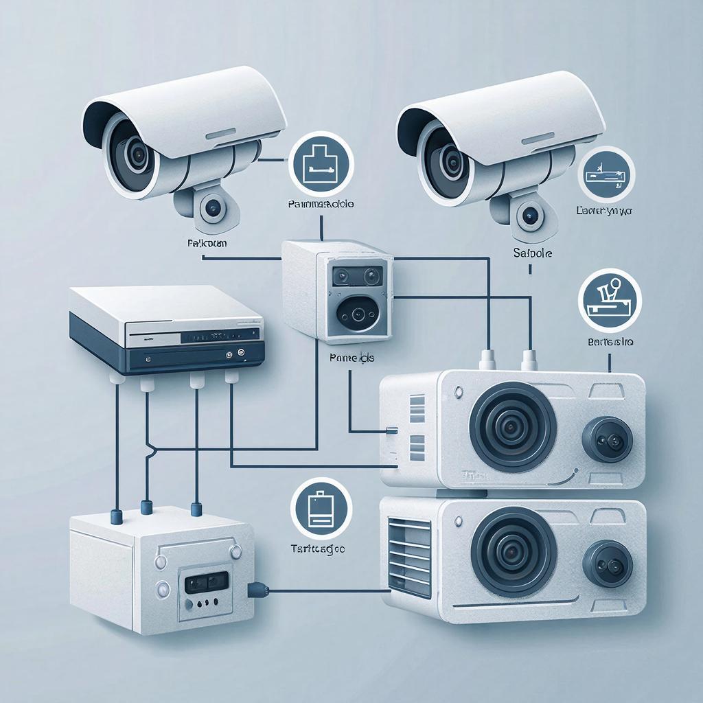 Калькулятор стоимости проекта видеонаблюдения с двойными камерами