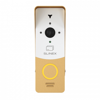 картинка Вызывная панель Slinex ML-20CRHD gold+white от магазина Охранных систем и видеонаблюдения