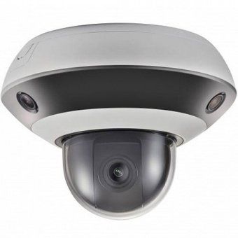 картинка Панорамная IP-камера Hikvision DS-2PT3326IZ-DE3 с 3 сенсорами, PTZ-модулем ×4, ИК-подсветкой от магазина Охранных систем и видеонаблюдения