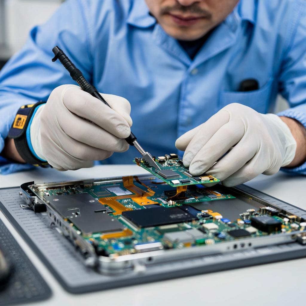 Экспресс‑ремонт iFlow F IC: замена шлейфа и платы CMOS