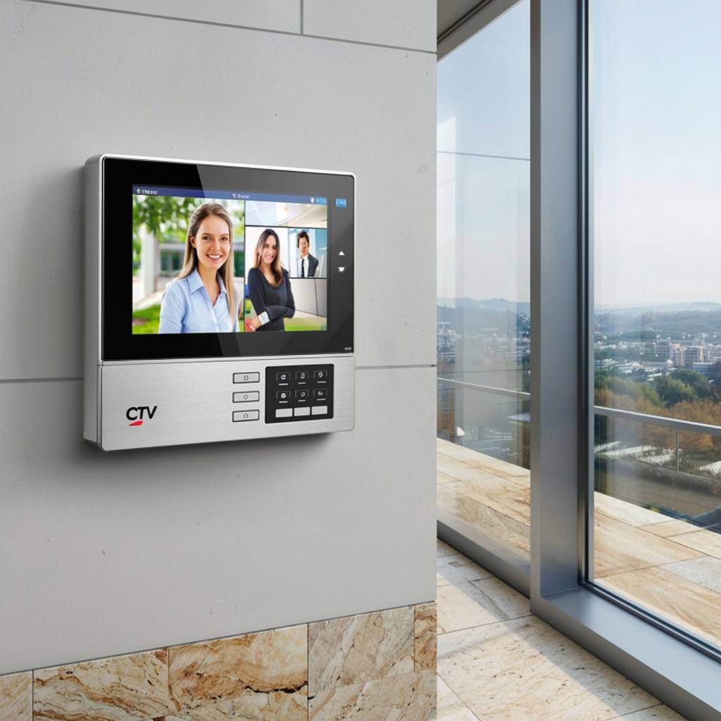 Полный обзор видеодомофонов CTV: модели, функции, сравнение