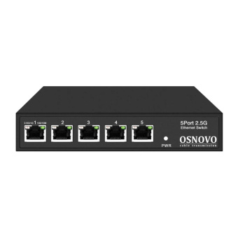 картинка PoE-коммутатор OSNOVO SW-5D-1(60W) от магазина Охранных систем и видеонаблюдения