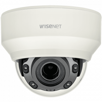 картинка Купольная 2 Мп IP-камера Wisenet XND-L6080R с motor-zoom и ИК-подсветкой от магазина Охранных систем и видеонаблюдения