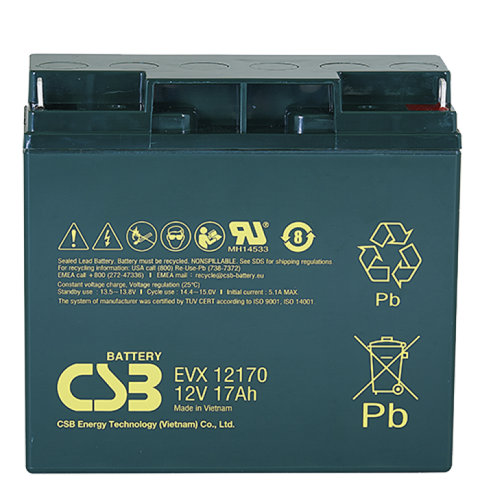 картинка Энерготех АКБ EVX12170 B1 от магазина Охранных систем и видеонаблюдения