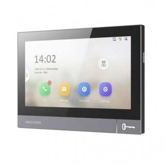 картинка Монитор видеодомофона Hikvision DS-KH8381-WTE1 от магазина Охранных систем и видеонаблюдения