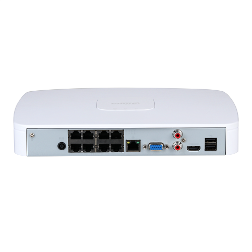 картинка DHI-NVR4108-8P-EI 8-канальный IP-видеорегистратор (NVR) с поддержкой PoE от магазина Охранных систем и видеонаблюдения