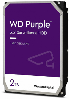 картинка 3.5" HDD 2 Тбайт Western Digital WD22PURZ от магазина Охранных систем и видеонаблюдения