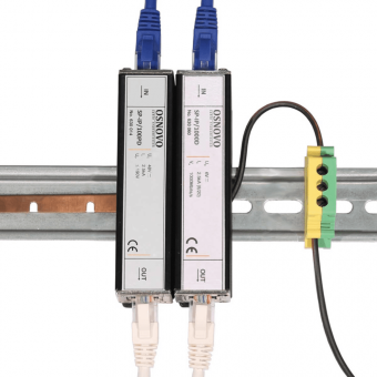 картинка Устройство грозозащиты Osnovo SP-IP/100PD от магазина Охранных систем и видеонаблюдения