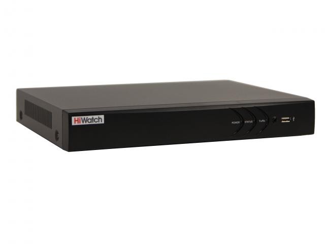 картинка DS-H204UP 4-х канальный гибридный HD-TVI регистратор для  аналоговых, HD-TVI, AHD и CVI камер с PoC, 2 IP-канала (до 6 с замещением аналоговых) от магазина Охранных систем и видеонаблюдения