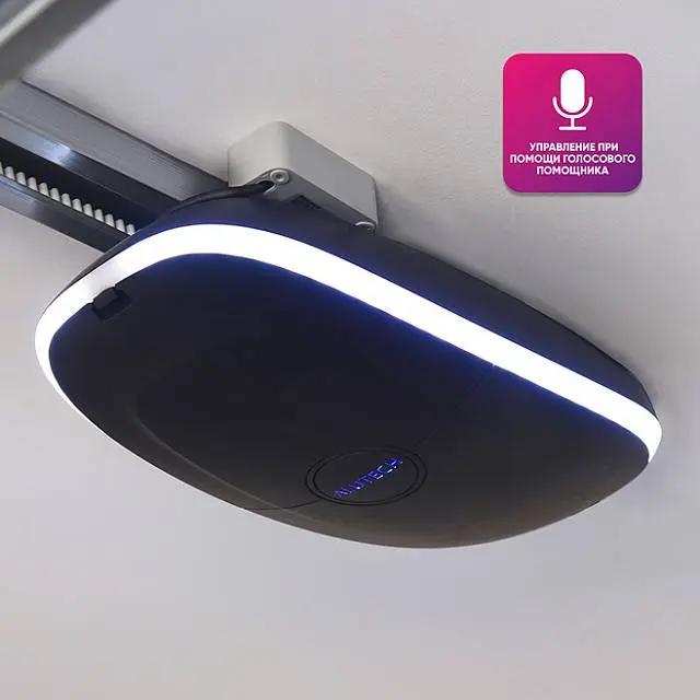 картинка Умный привод ALUTECH Levigato LG‑800‑Sm для гаражных ворот + модуль Wi‑fi от магазина Охранных систем и видеонаблюдения