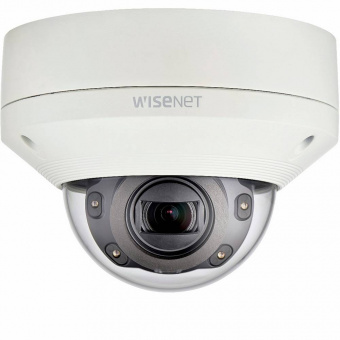 картинка Вандалостойкий Smart-купол Wisenet Samsung XNV-6080RP, Motor-zoom, ИК-подсветка 50 м от магазина Охранных систем и видеонаблюдения