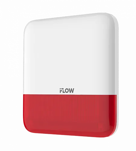 картинка Беспроводной уличный оповещатель, красный модели F-PS-401X от магазина Охранных систем и видеонаблюдения