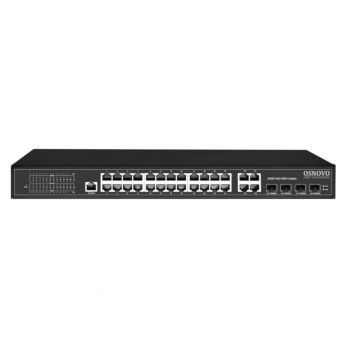 картинка РоЕ-коммутатор Osnovo SW-8244/L (400W) от магазина Охранных систем и видеонаблюдения