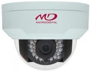 картинка Microdigital MDC-M8040FTD-30 видеокамера IP купольная от магазина Охранных систем и видеонаблюдения