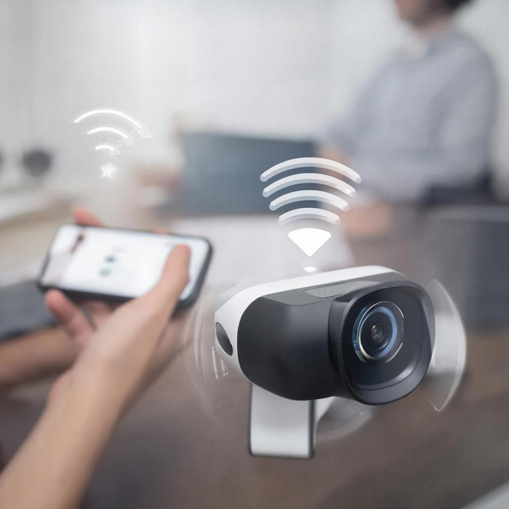 Smart камера с двухсторонней аудиосвязью: как использовать