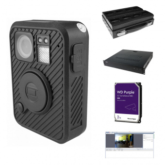 картинка Комплект TRASSIR Workplace PVR-400 от магазина Охранных систем и видеонаблюдения