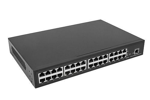 картинка NS-PI-16G-L Управляемый PoE-инжектор Gigabit Ethernet на 16 портов. Соответствует стандартам PoE IEE от магазина Охранных систем и видеонаблюдения