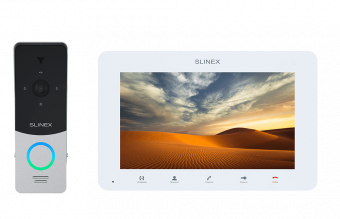 картинка Видеодомофон Slinex SM-07MHD + ML-20HD от магазина Охранных систем и видеонаблюдения
