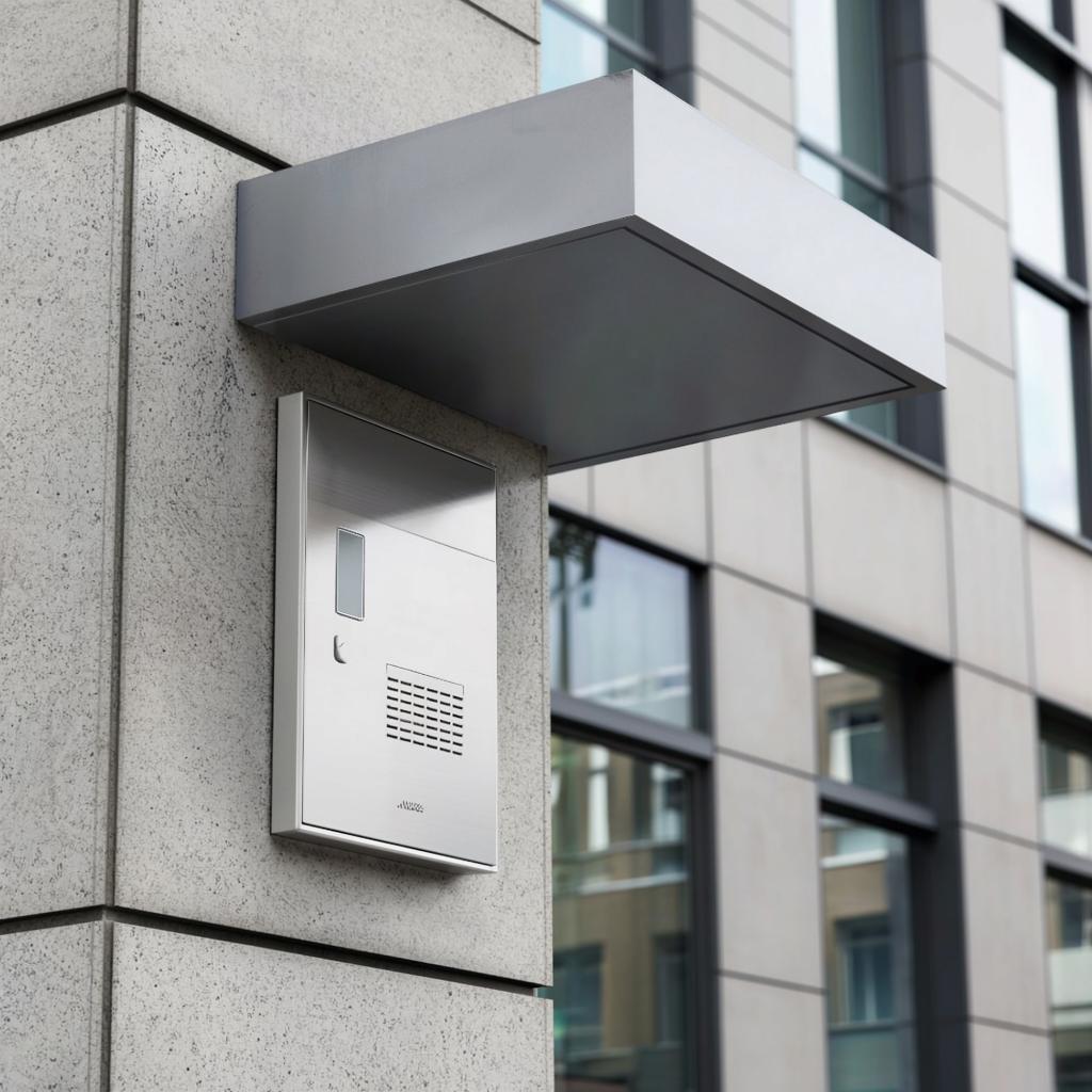 Панель домофона наружная — антивандальные решения и защита