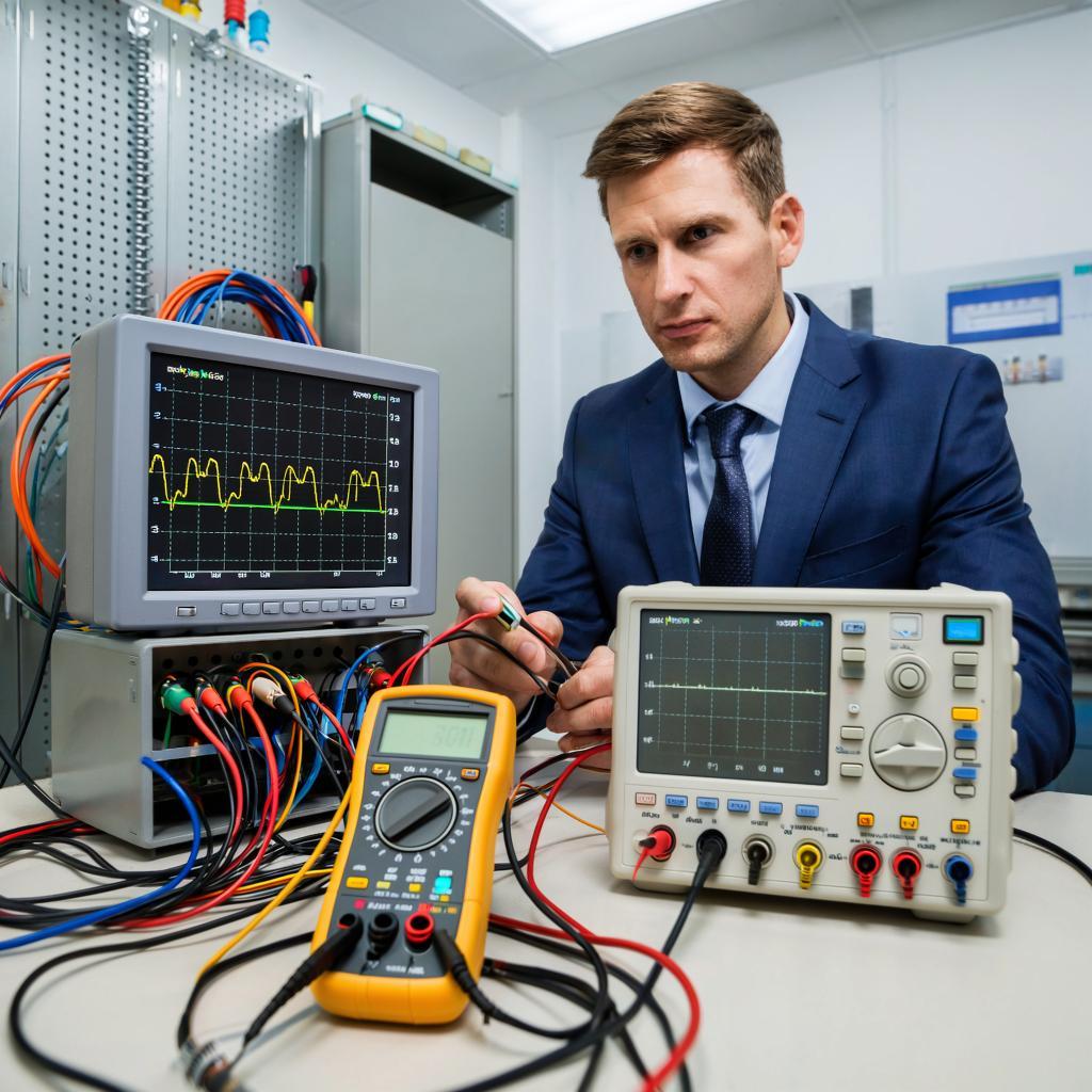 Тестирование проводки и контактов: мультиметр и осциллограф в деле