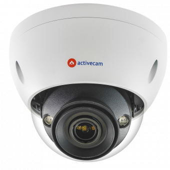 картинка Купольная 4K IP-камера ActiveCam AC-D3183WDZIR5 с motor-zoom и Smart-аналитикой от магазина Охранных систем и видеонаблюдения