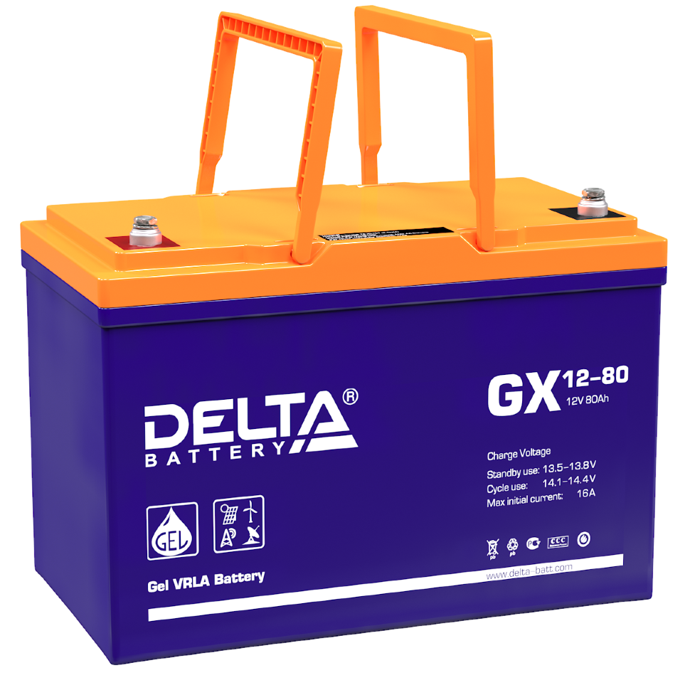 картинка DELTA battery GX 12-90 от магазина Охранных систем и видеонаблюдения