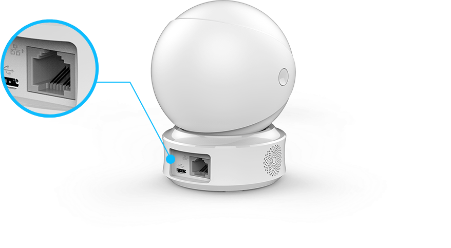 картинка Ezviz C6CN 1080P (CS-CV246-A0-1C2WFR) белая IP Видеокамера от магазина Охранных систем и видеонаблюдения