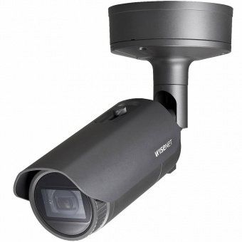 картинка Smart 5Мп IP-камера Wisenet Samsung XNO-8080RP, Motor-zoom, ИК-подсветка 50 м от магазина Охранных систем и видеонаблюдения