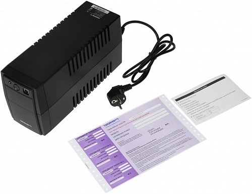 картинка ИБП Ippon Back Basic 1050 Euro от магазина Охранных систем и видеонаблюдения