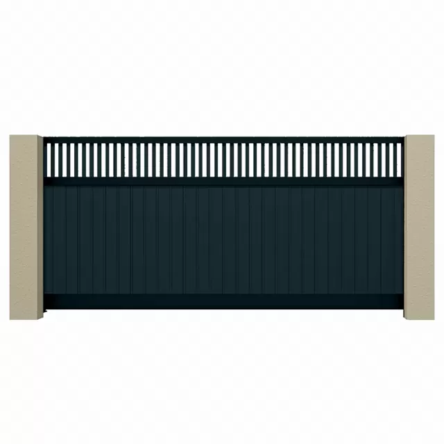 картинка Откатные ворота ALUTECH Prestige 4000×2000 мм от магазина Охранных систем и видеонаблюдения