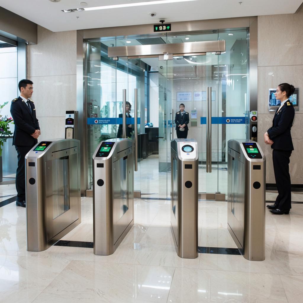 Организация доступа на предприятии: турникеты, шлюзы, ворота