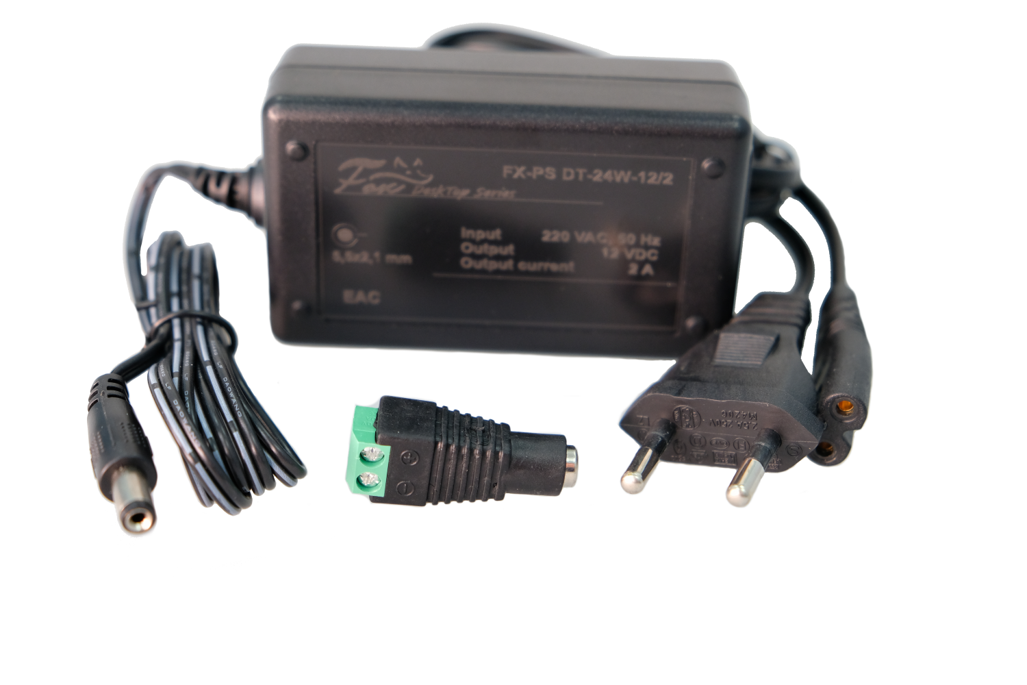 картинка Fox FX-PS DT-24W-12/2 блок питания от магазина Охранных систем и видеонаблюдения