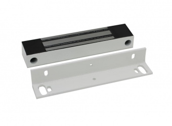 картинка Электромагнитный замок AccordTec ML-180K с уголком (белый) от магазина Охранных систем и видеонаблюдения